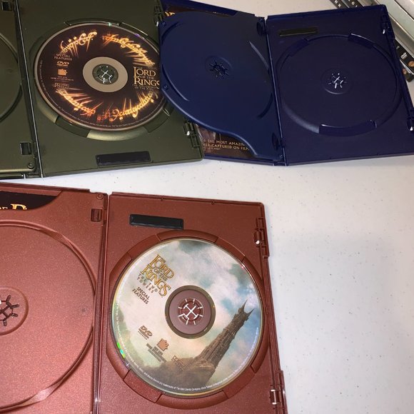 Lord of the Rings 3 DVD Movie Bundle - Picture 3 of 3